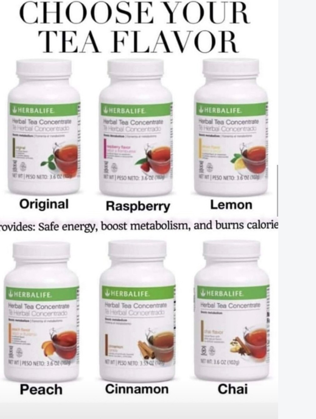 Teas & Energy
